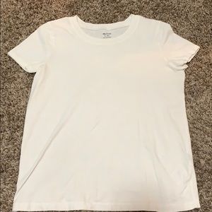 Madewell classic white t shirt!
